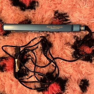 BabylissPRO Nano Titanium Ultra-Thin Hair Straightener